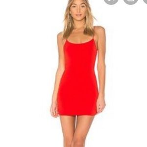 NWT Revolve NBD Gracie Red Mini Dress